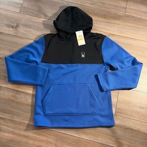 ‎NWT Spyder Blue Athletic Workout Sweatshirt Men Medium